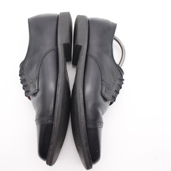 Allen Edmonds Perry Men\'s Size 11 C Black Calf Leather Cap Toe Derby Shoes main image 6